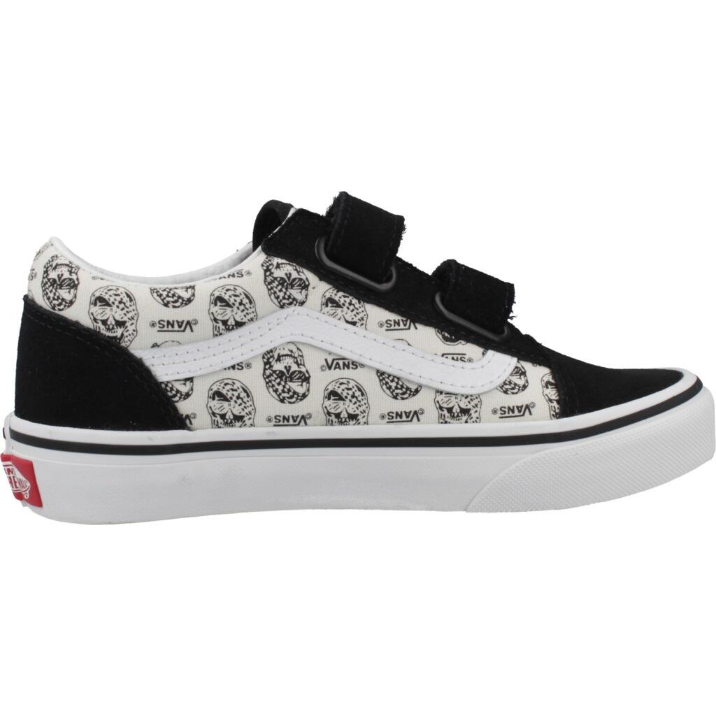Buty VANS OLD SKOOL V SKULLS Czarny 4/5