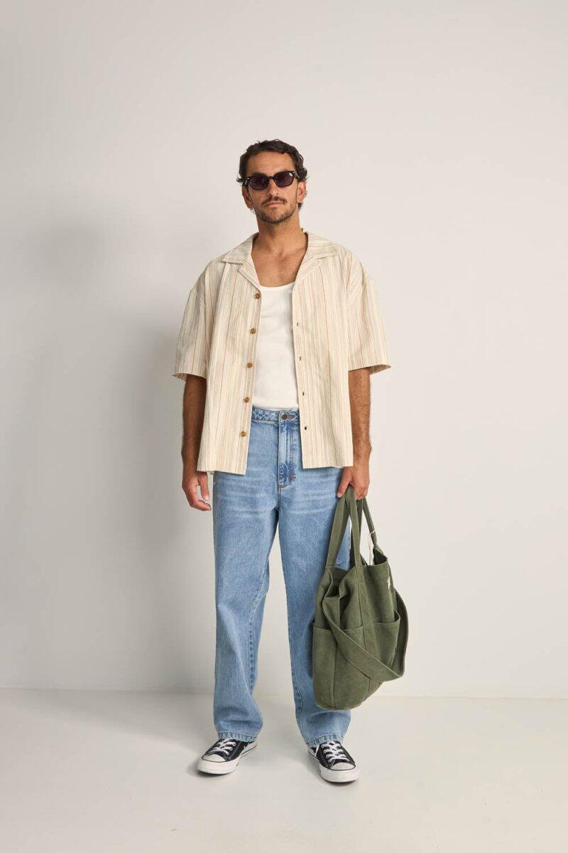 Benny Relaxed Stripe - Chemise Homme 5/7