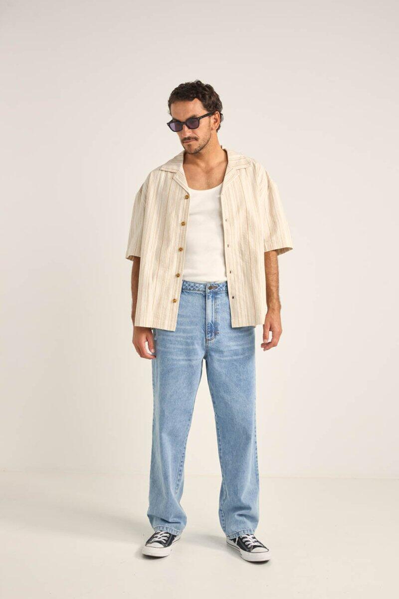 Benny Relaxed Stripe - Chemise Homme 4/7