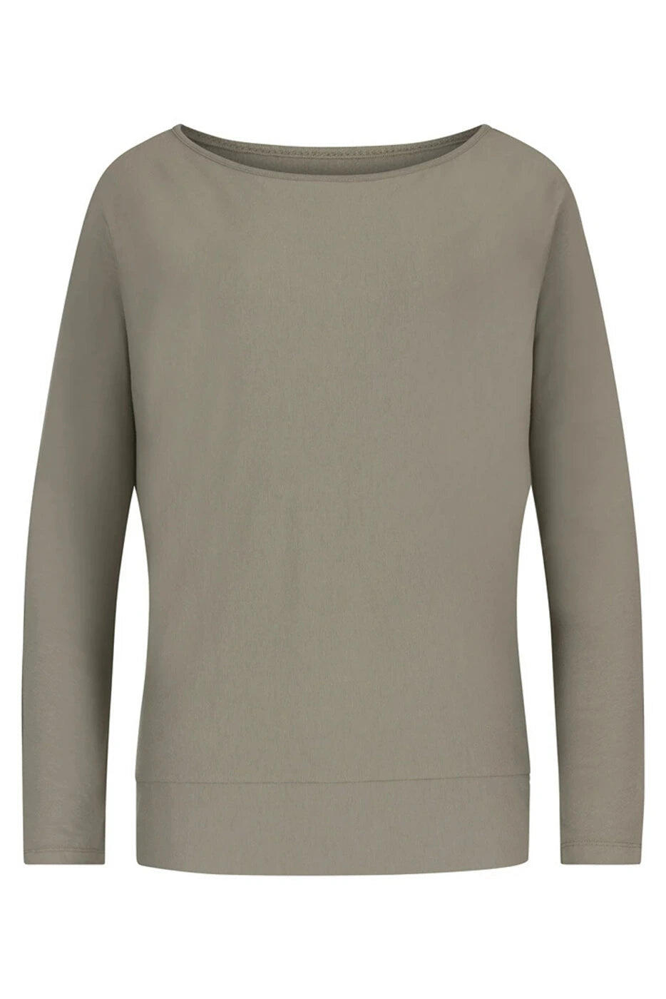 Loosefit batwing Budhi Longsleeve Yoga en Pilates Shirt - Kiezelgrijs 5/5