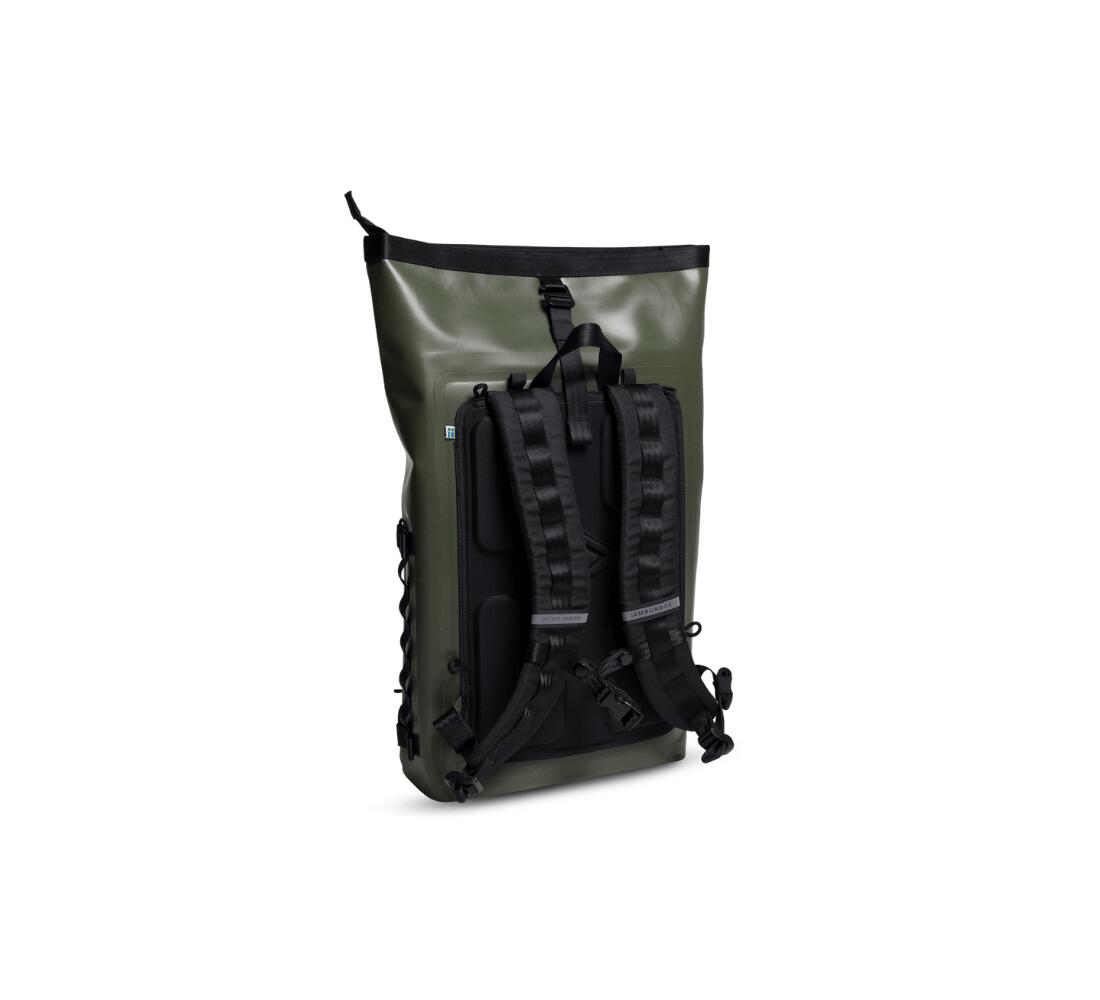 Running   KILOMETER STUDIOS Pannier Rolltop - Green 4/4