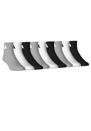 adidas Unisex CUSHIONED SPORTSWEAR ANKLE QUARTER Socken 9 Paar Pack