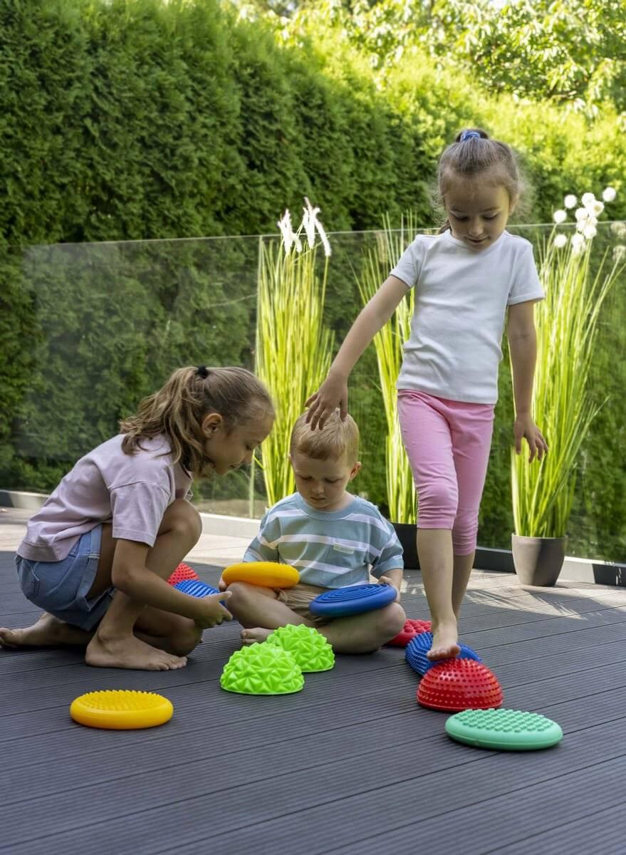 Kinder Sport Balance-Igel Set orthopädisch 11-tlg. pastell 2/7