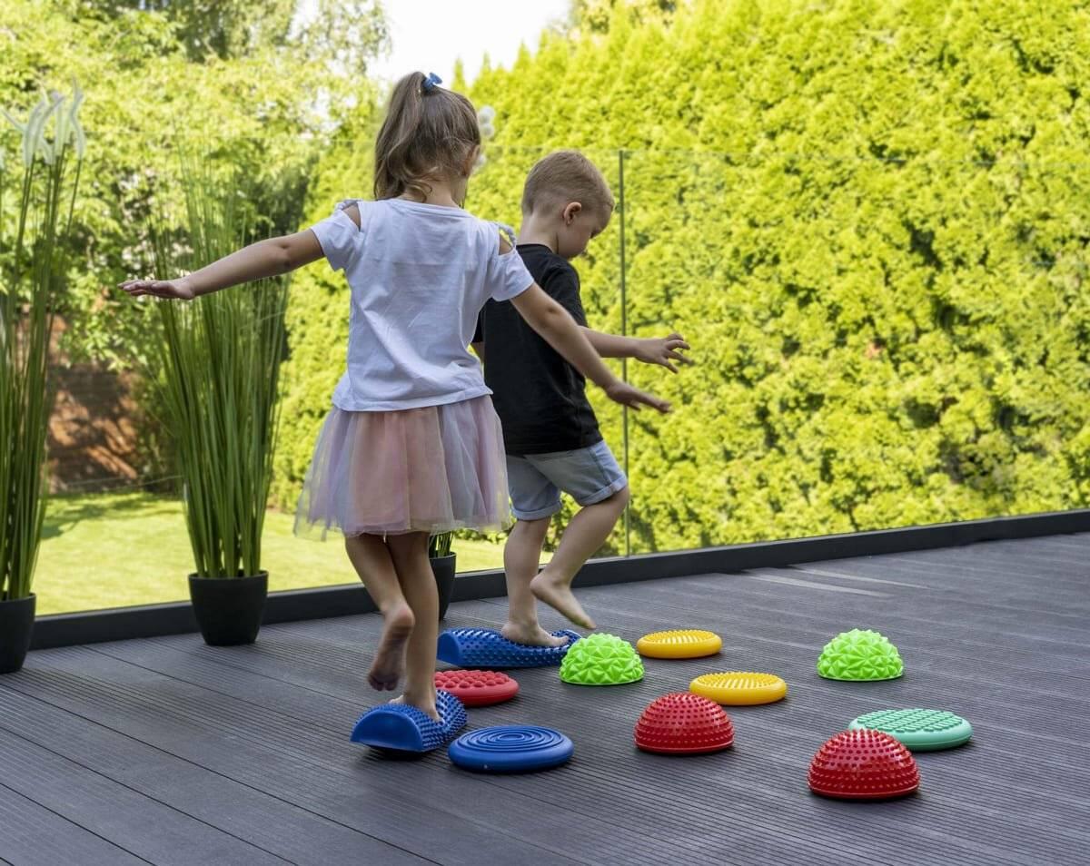 Kinder Sport Balance-Igel Set orthopädisch 11-tlg. pastell 6/7