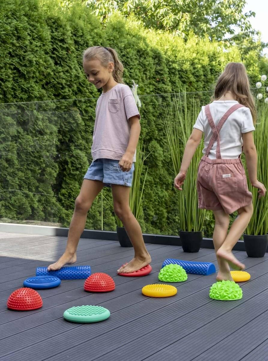 Kinder Sport Balance-Igel Set orthopädisch 11-tlg. pastell 5/7