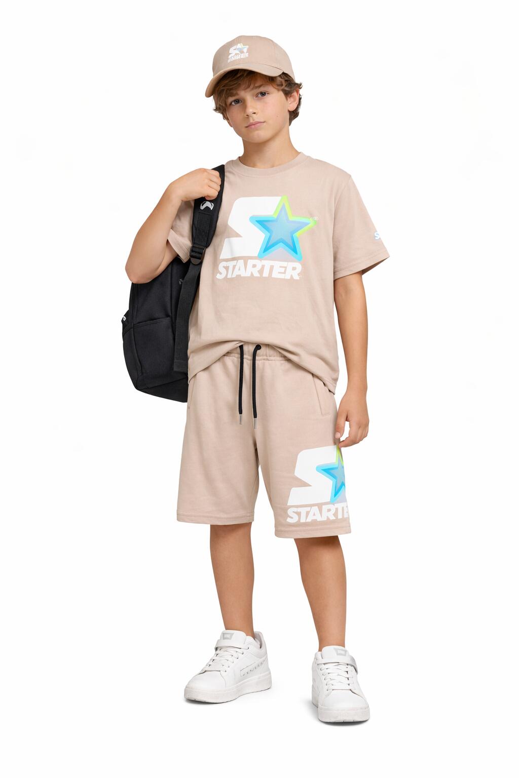T-shirt con stampa Iconic BEIGE 4/4