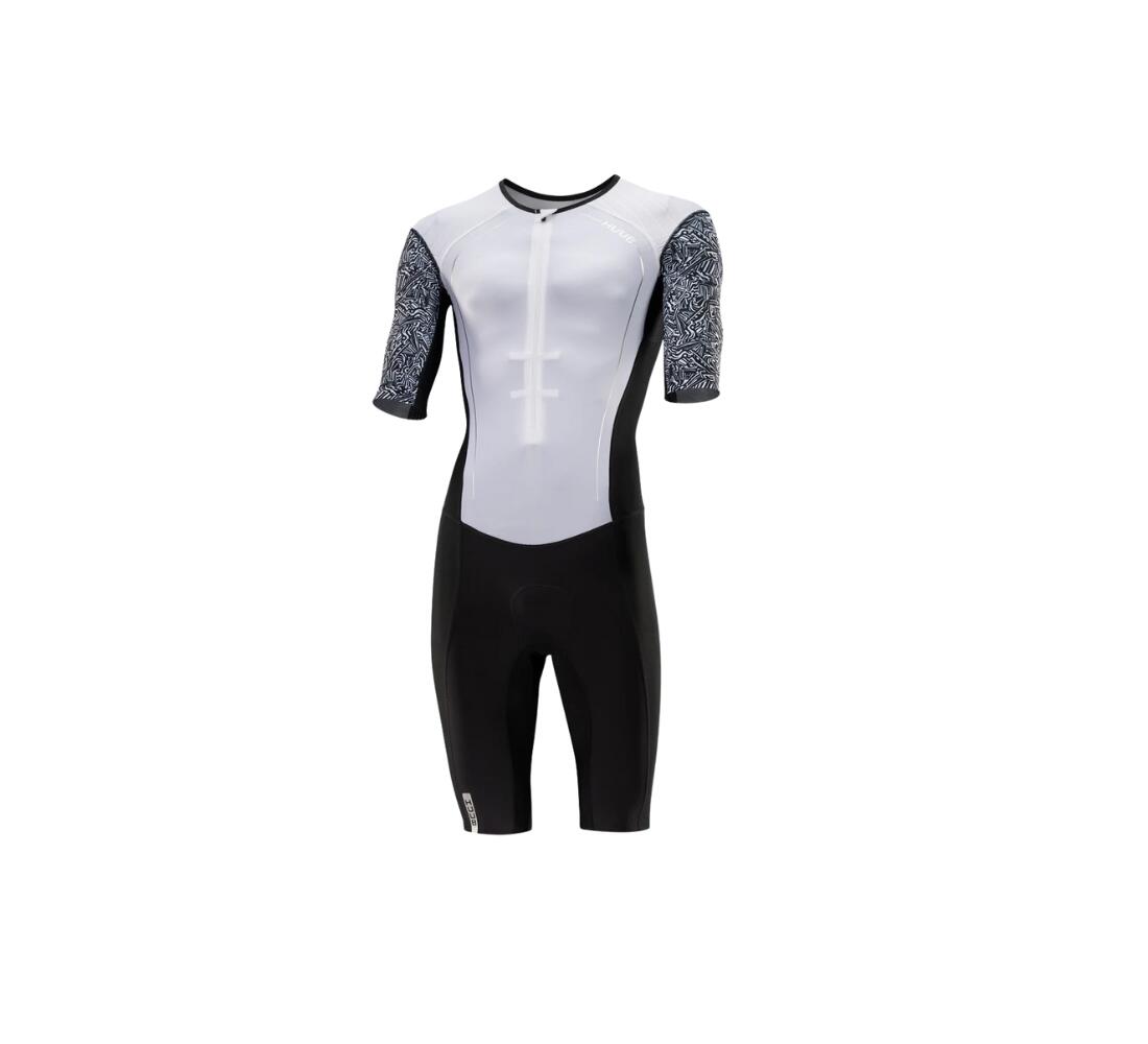 Triathlon Uomo  HUUB Men's Sub 7 LC Trisuit - Black/Dazzle 4/4