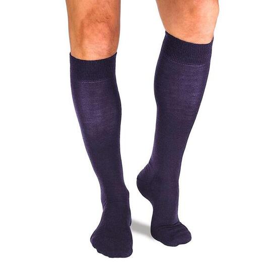 Chaussettes longues de compression 3/4 en laine mérinos