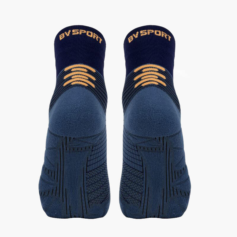 RUN MARATHON Mid Socken Marineblau 2/4