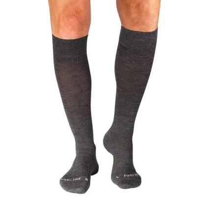 Chaussettes longues de compression 3/4 en laine mérinos