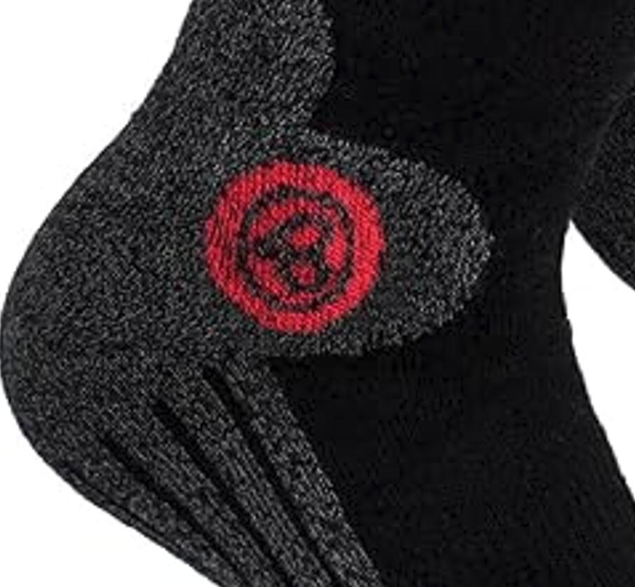 BRUBAKER Trek-Power 4 Paar Wandersocken atmungsaktiv ganzjährig 2/3