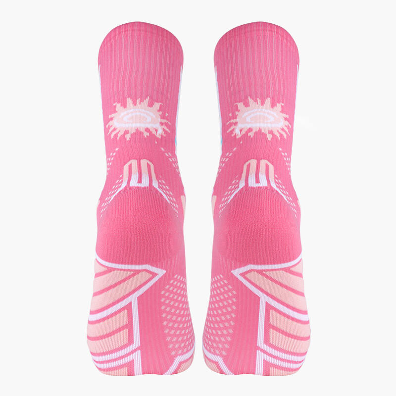 Chaussettes TRAIL ULTRA NUTRISOCKS ROSÉ - Collector 2/5