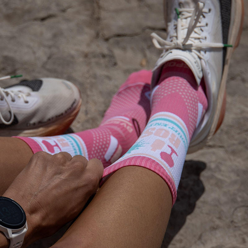 Chaussettes TRAIL ULTRA NUTRISOCKS ROSÉ - Collector 5/5