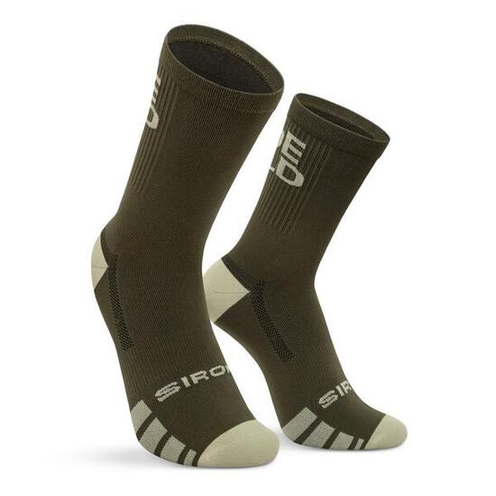 Heren en Dames Fietsen Gravel fietssokken GS2 Green Groen