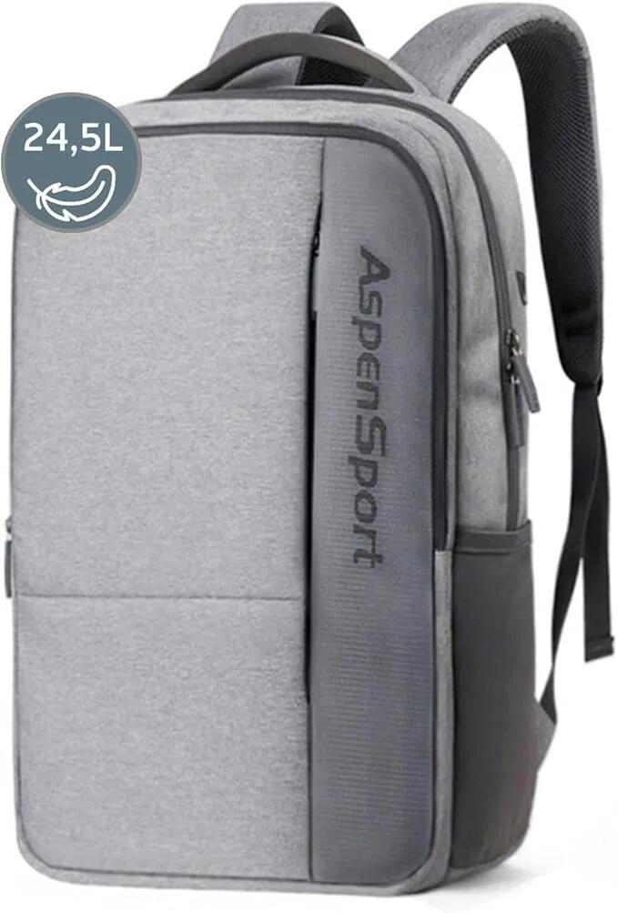 Aspensport Sac à dos 24,5 L Gris clair 1/1
