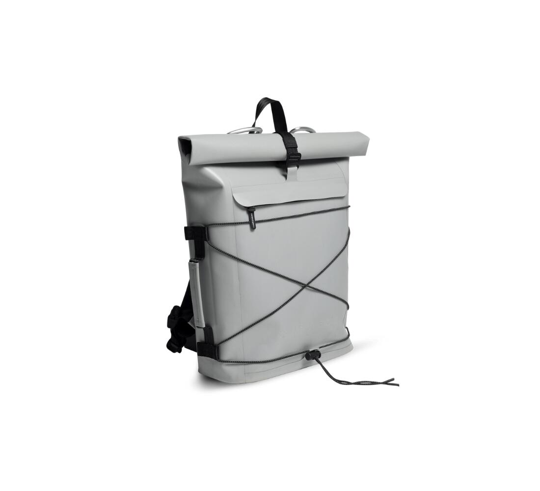 Running   KILOMETER STUDIOS Pannier Rolltop - Grey 3/4