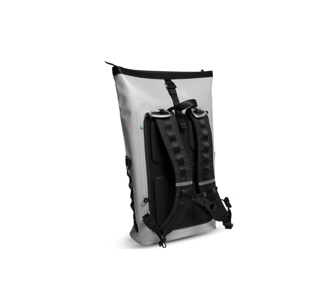 Running   KILOMETER STUDIOS Pannier Rolltop - Grey 4/4