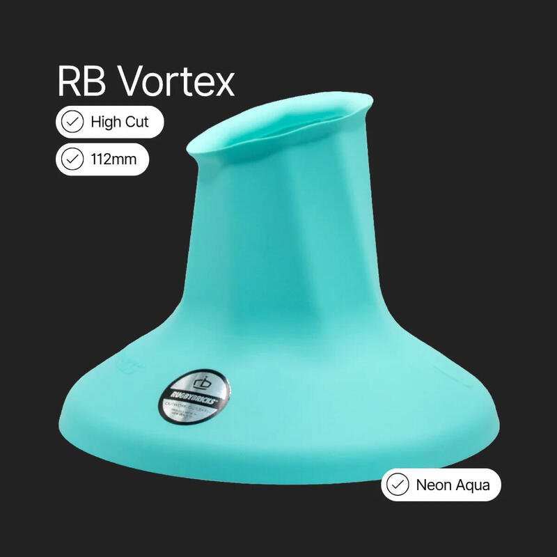 Tee de rugby Bricks Vortex High Cut – Albastru fluo