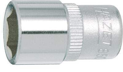 Hazet 850-10 dopsleutel 10 mm 1/4 6-kant kort chroom-vanadium