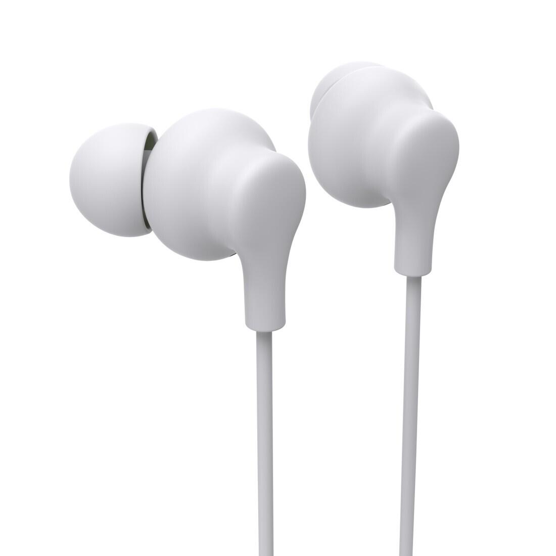 HAMA In-Ear Kopfhörer Curly, In-Ear USB-C Mikrofon, Weiß 2/6