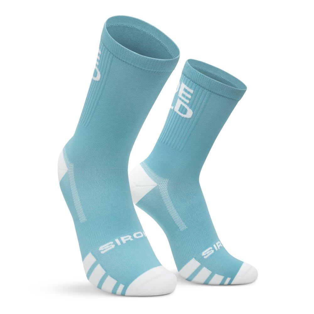 Men & Women Cycling gravel crew socks GS2 Blue Blue