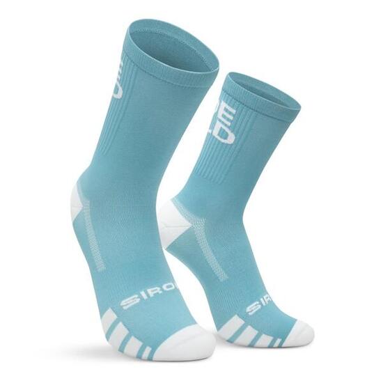 Heren en Dames Fietsen Gravel fietssokken GS2 Blue Blauw