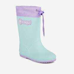 Bottes de pluie enfant Coqui avec col réglable