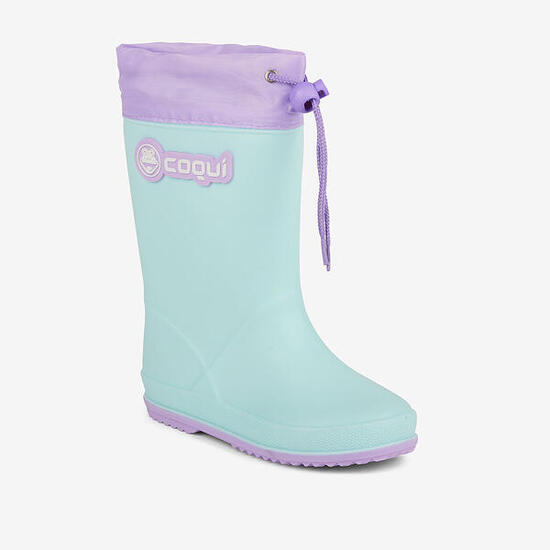 Bottes de pluie enfant Coqui à col ajustable