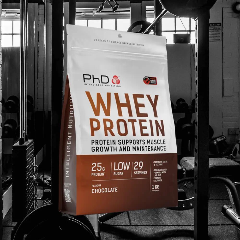 PhD Whey Protein (1000g) Chocolate - Proteine 2/3