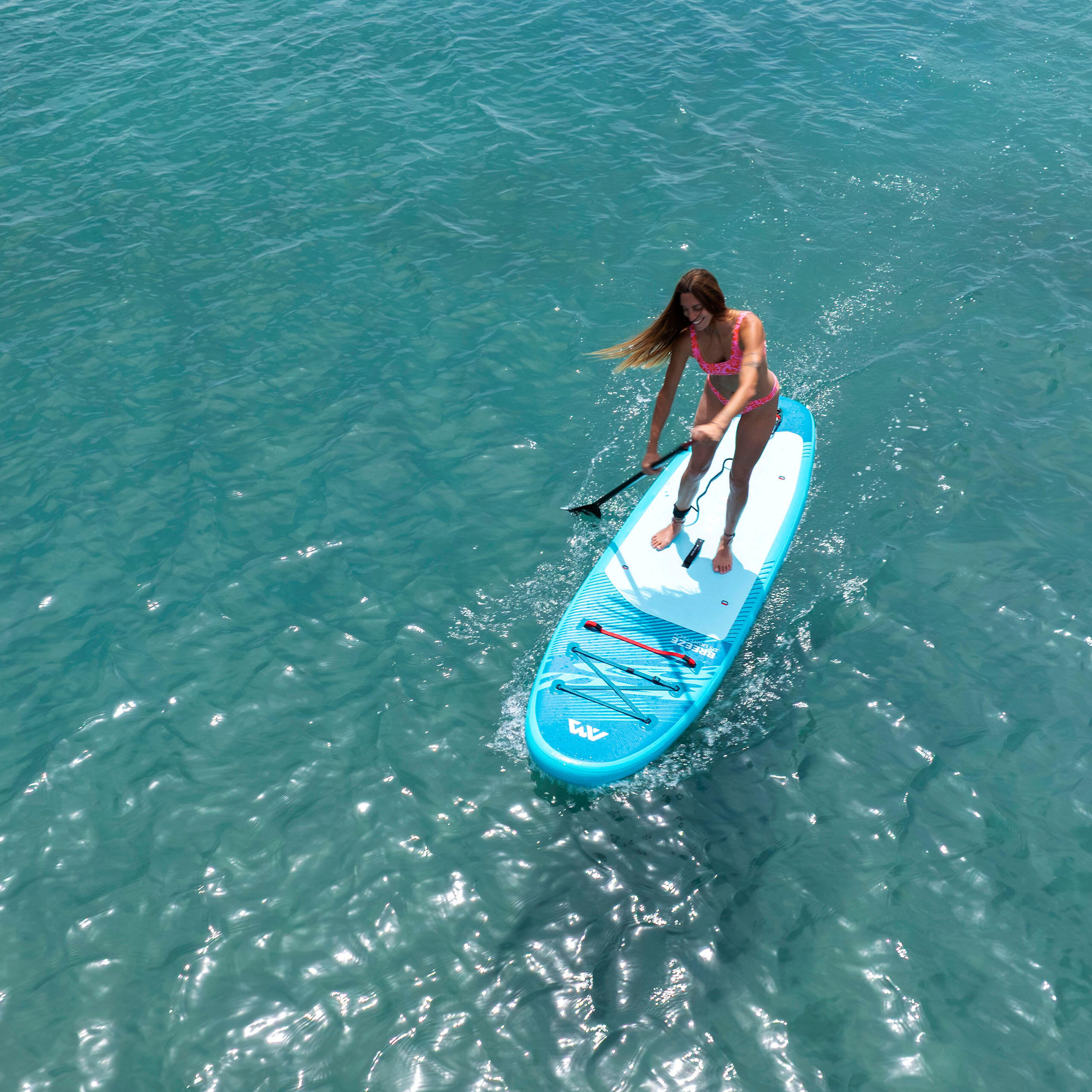 Deska SUP Pompowana Aqua Marina Breeze 9'10 300 cm 2026 + SUPER COMBO 7/7