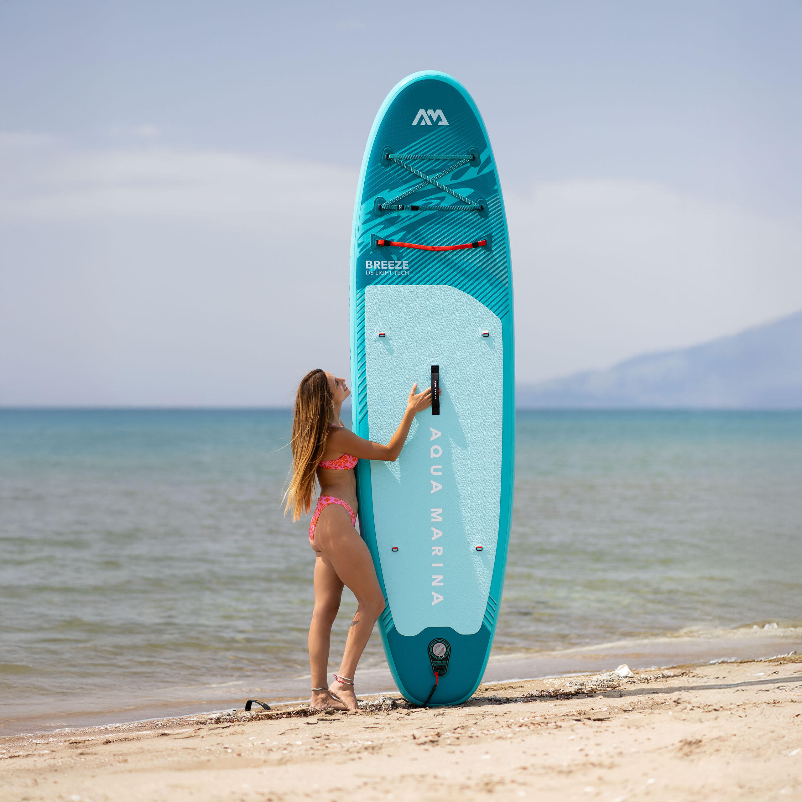Deska SUP Pompowana Aqua Marina Breeze 9'10 300 cm 2026 + SUPER COMBO 5/7