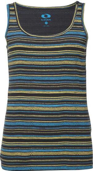 Loap Batlera Damen Tanktop 100% Baumwolle Blau gestreift