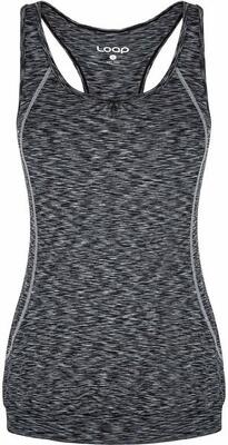 Damestanktop loap malien zwart