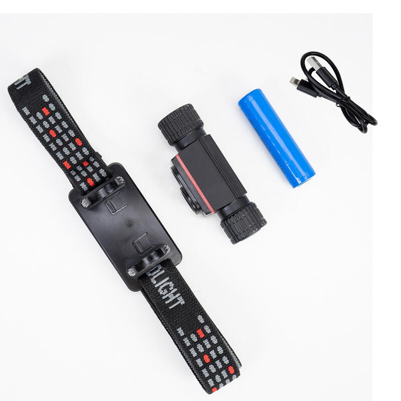 Lanternă frontală Dual LED 1000 lm, IP68, acumulator 2200 mAh