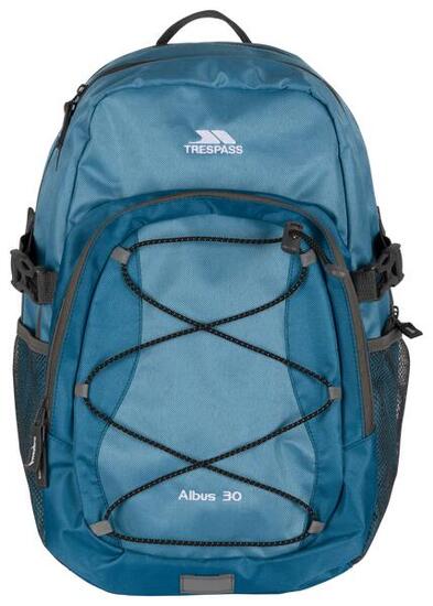 Trespass Albus Sac à Dos Casual 30L Storm Blue/Bondi Blue