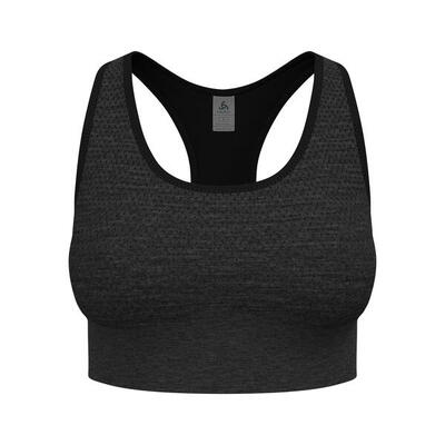 Odlo odlo sport bra seamless medium - padded sportbeha zwart melange xl