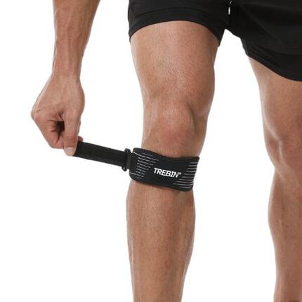 Patellabrace Knieband – Ondersteuning bij Patellapees, Jumper’s Knee & Hardlopen