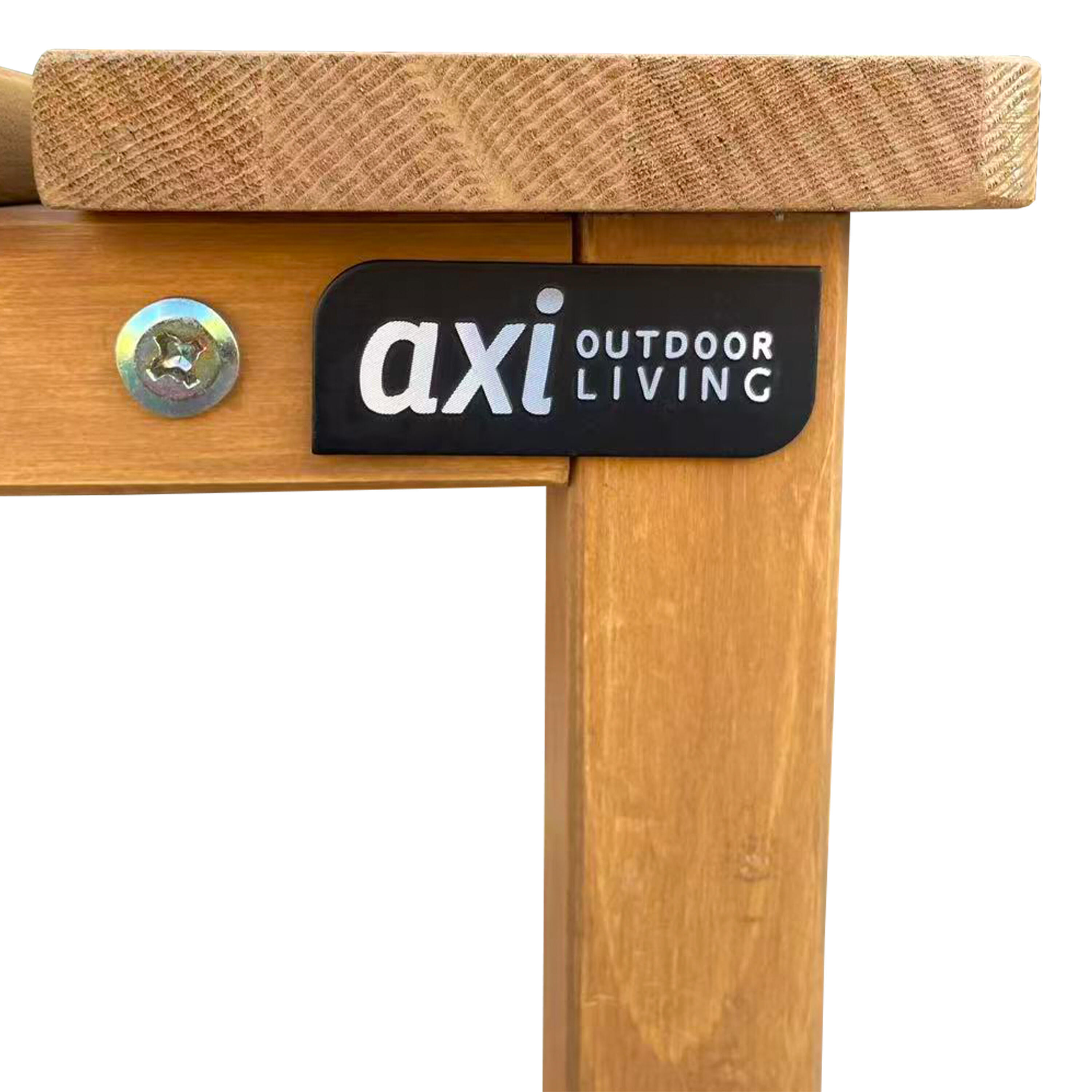 Table d'appoint en Bois - AXI Tess - 40,5 x 40,5 x 46 cm - Brun 6/6