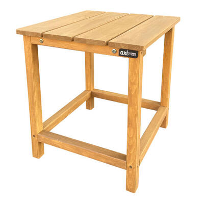 Tavolino in legno - AXI Tess - 405 x 405 x 46 cm - Bianco