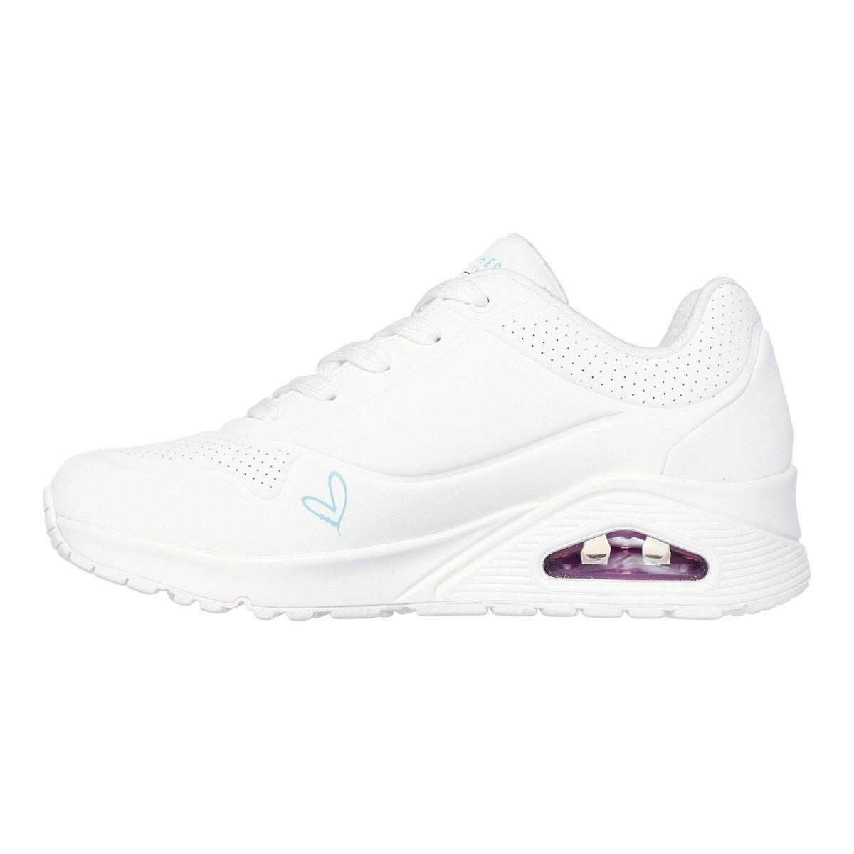 Baskets Femme Baskets Skechers UNO - GOLDEN HEART Multicolore Skechers 3/6
