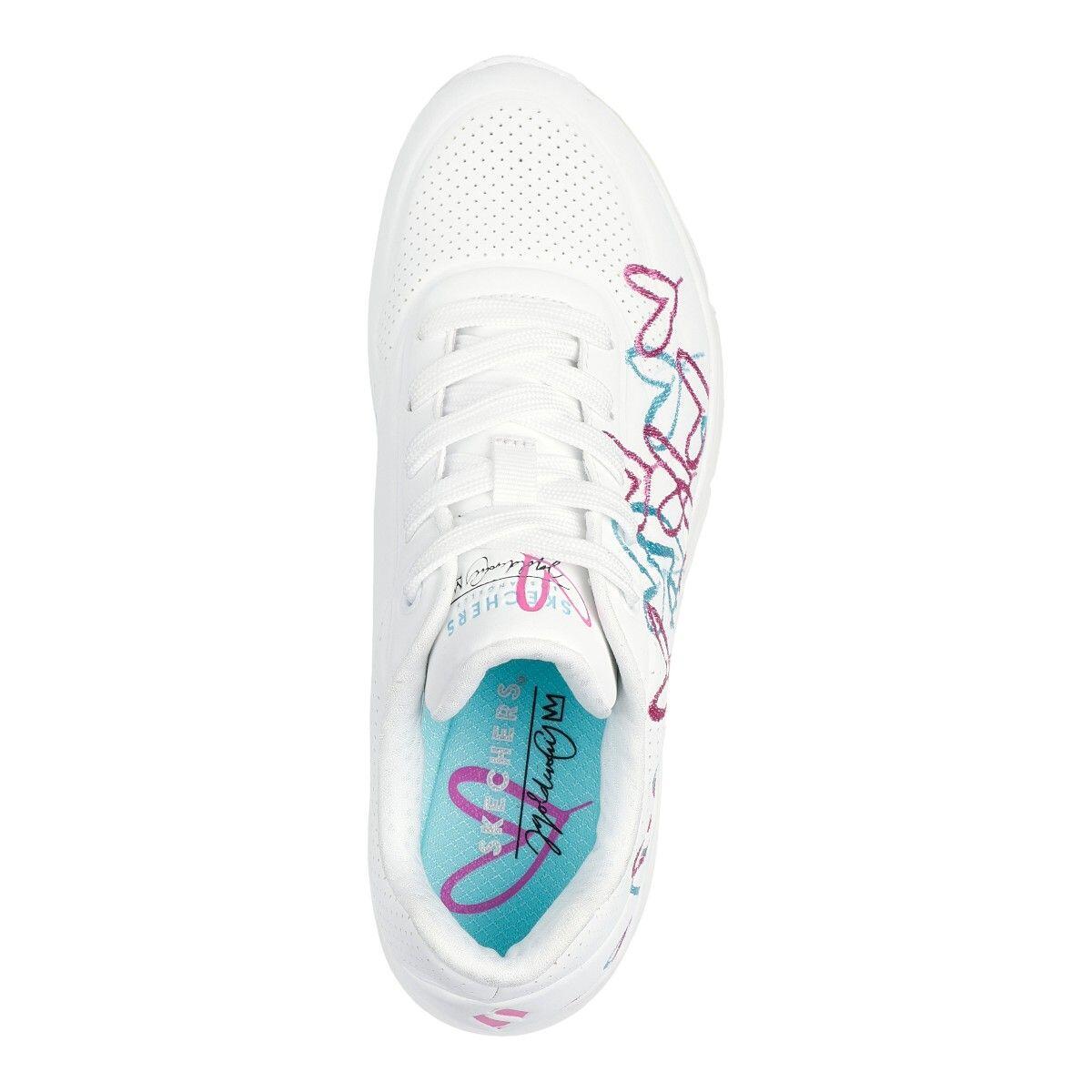 Baskets Femme Baskets Skechers UNO - GOLDEN HEART Multicolore Skechers 4/6