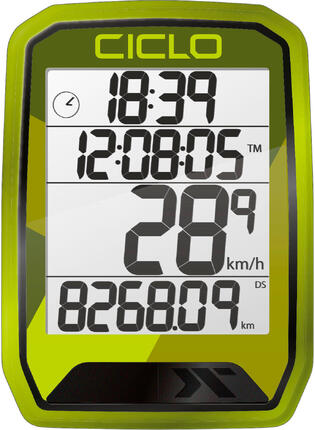 CICLOSPORT Protos 213 compteur vélo sans fil vert