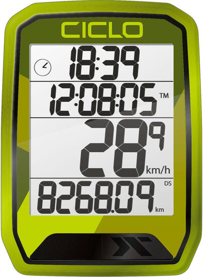 CICLOSPORT Protos 213 compteur vélo sans fil vert