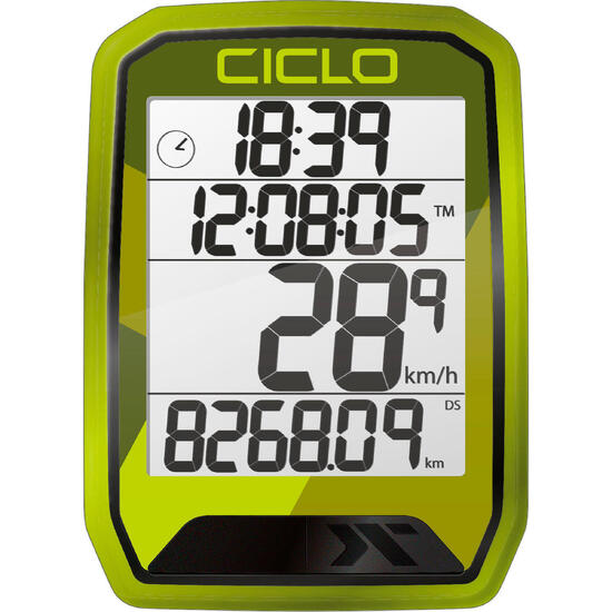 CICLOSPORT Protos 213 komputer rowerowy bezprzewodowy zielony