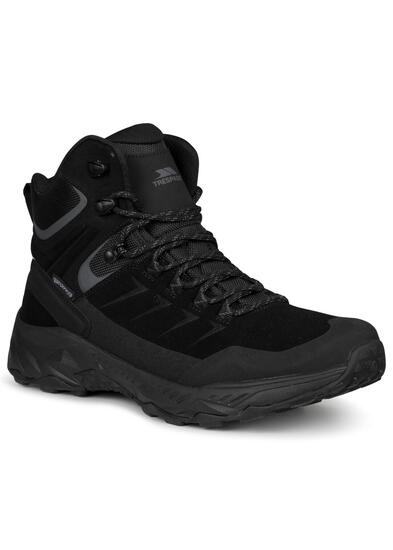 Trespass Dean - Bottes de randonnée imperméables homme daim noir
