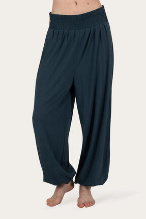 Pantalon harem tendance Jaya Summer - Bleu Foncé