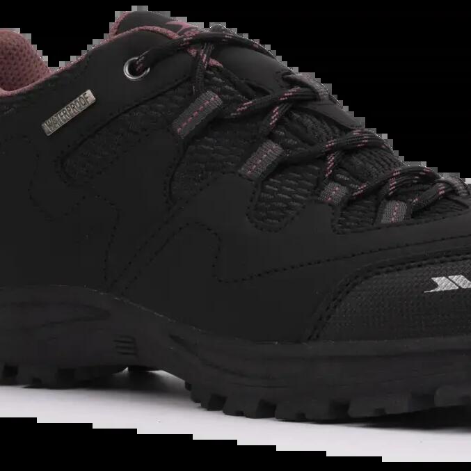 Trespass Mitzi Low-Cut Women's Waterproof Hiking Shoe Black