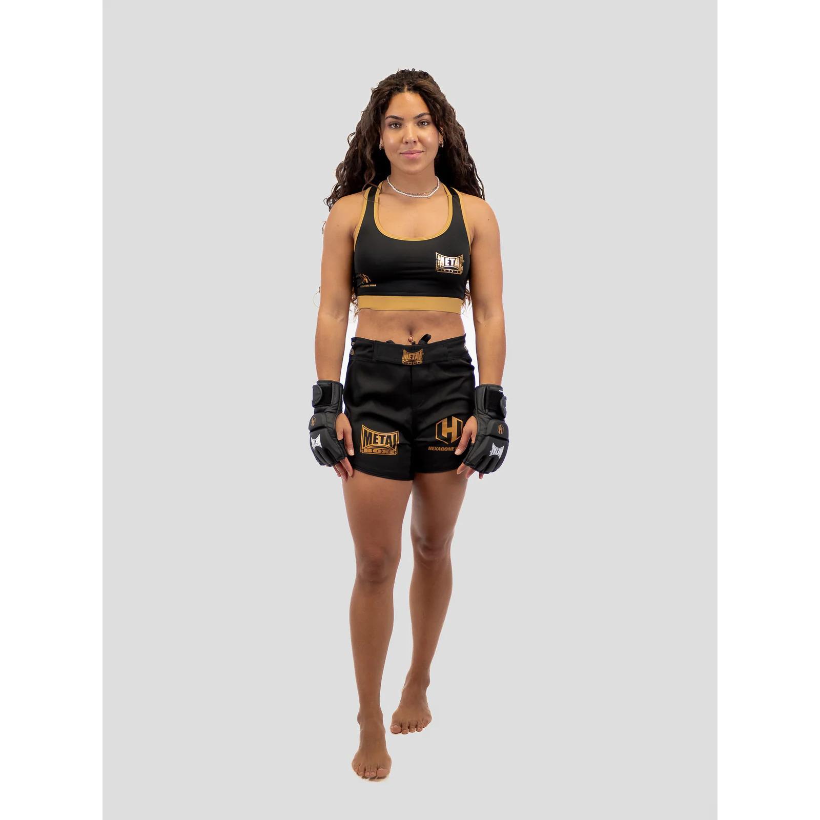 Brassière femme MMA Metal Boxe Hexagone 4/7