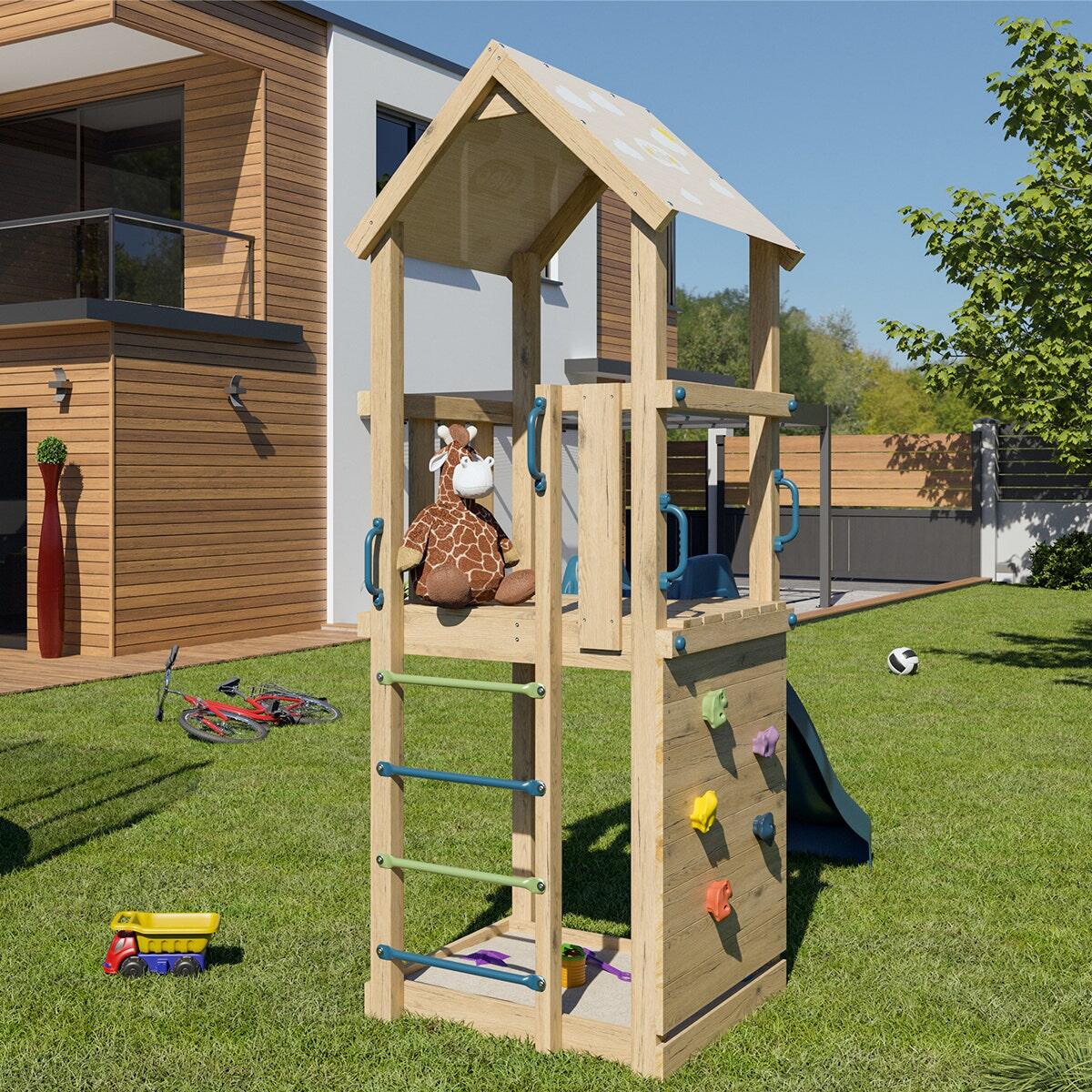 Tour de jeux en bois SUNNY Xperience - 2 à 5 enfants - Trigano 4/7