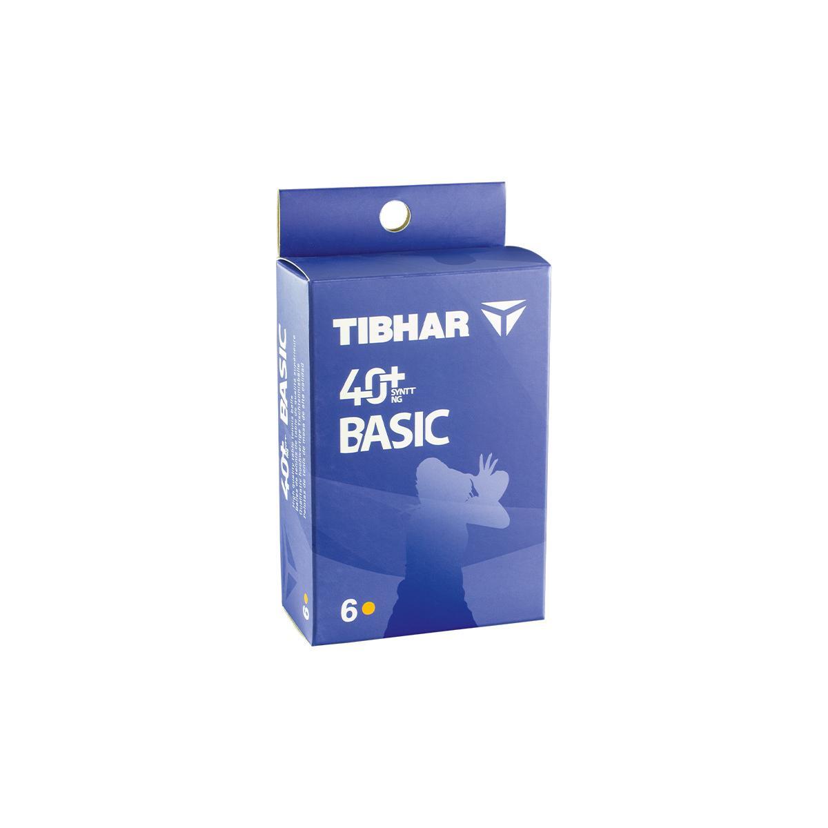 Tischtennisball Tibhar Basic 40+ SYNTT NG (x6) 2/2